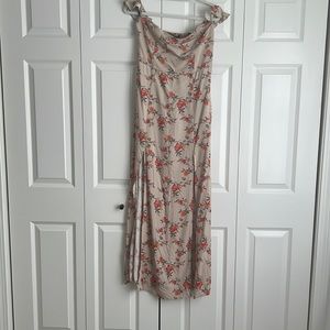Long dress with front slits